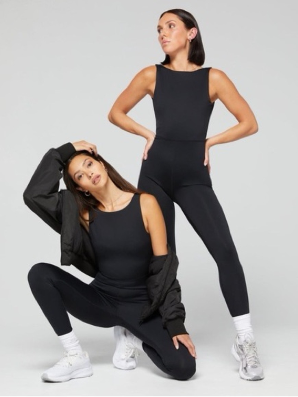 IVL Collective Cross Back Muscle Tank Jumpsuit